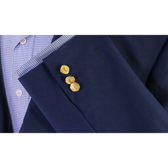 Hickey-Freeman Bobby Jones PGA Championship Blue Blazer w/ Gold Buttons 46L - Picture 6 of 8